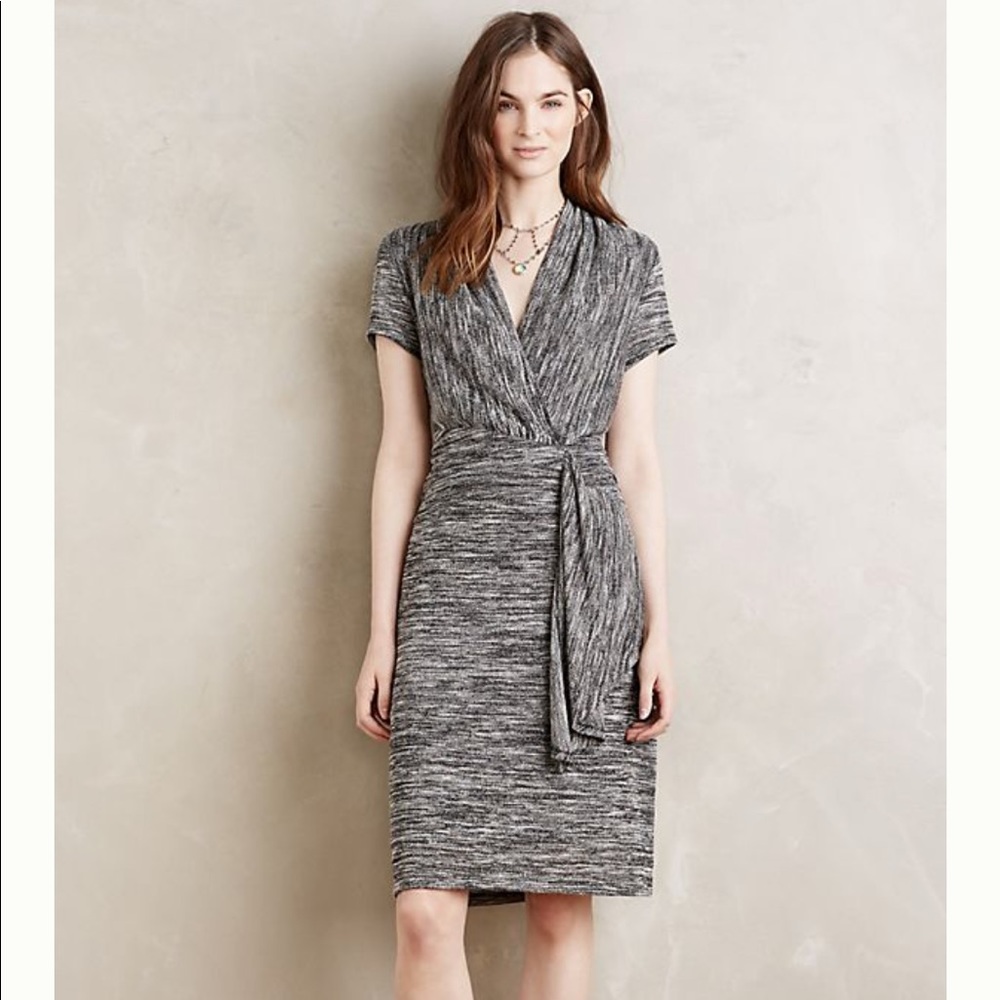 Maeve Cinched Surplice Dress
